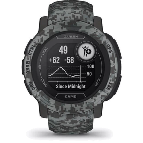 Смарт-часы Garmin Instinct 2 Camo Edition Graphite Camo (010-02626-03): Карты памяти нет