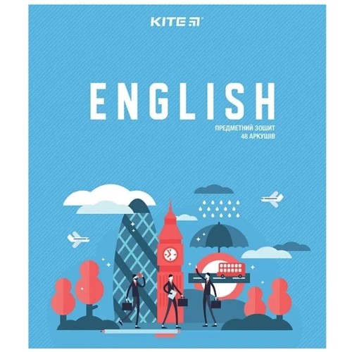 Набір зошит Kite #ПРЕДМІТКА Urban K23-240-25-32 8 видів 48 аркушів фото 7