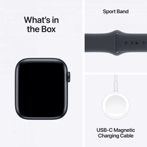 Apple Watch SE 2 2024 40mm GPS Midnight Aluminum Case with Ink Sport Loop (MXEA3QH/A) UA: Встроенная память 32 ГБ