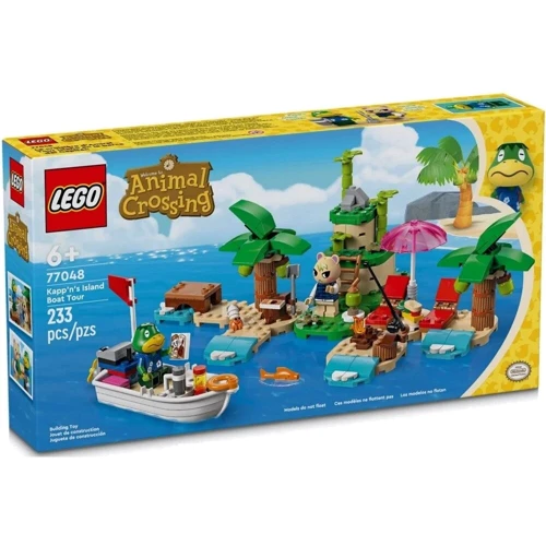 Конструктор LEGO Animal Crossing Островная экскурсия Kapp'n на лодке 233 деталей (77048)