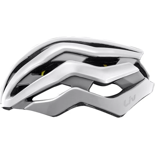 Шлем велосипедный женский Liv Rev Pro глянц. металл бел S/51-55см (800002316): Размер 51-55 см