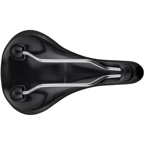 Седло Cannondale SCOOP Cromo Gel Radius,155мм BKB (SAD-76-30): Материал рейки Сталь