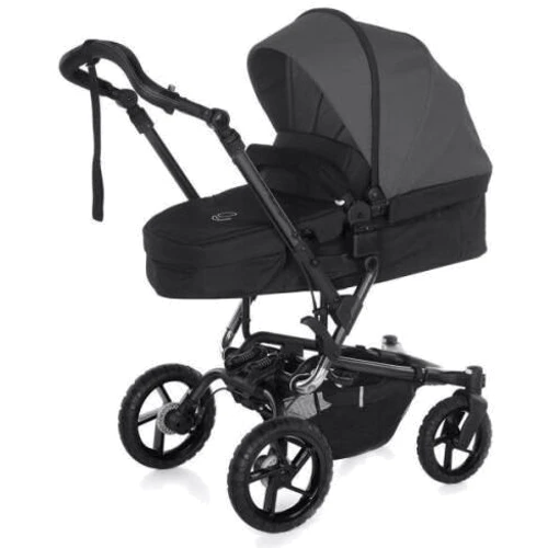 Коляска-трансформер Jane Crosswalk Convert Jet Black, черный с серым (5483/T34): Количество блоков 1