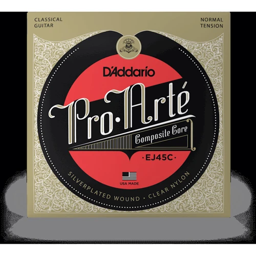 Струна для гитар Набор струн D'addario EJ45C Pro-Arte Composite Normal Tension
