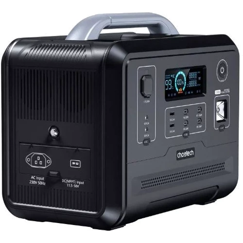 Зарядна станція Choetech 1200W 300000mAh 960Wh Black (BS005) UA: Виходи споживачів Автоприкурювач, 220V, USB-C, USB-A
