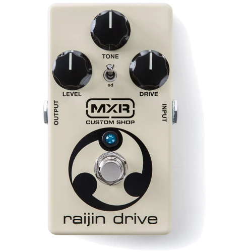 Педаль гитарных эффектов Педаль эффектов DUNLOP CSP037 MXR Custom Shop Raijin Drive