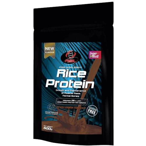 Протеин All Sports Labs Rice Protein 500 g /14 servings/ Chocolate