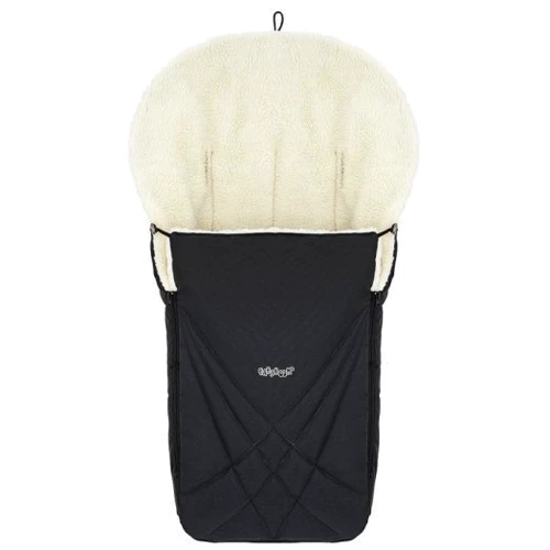 Зимний конверт Babyroom Wool N-8 black черный (626123)