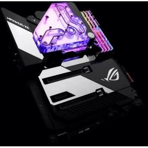 Система охлаждения EKWB EK-Quantum Momentum VRM Bridge ROG Maximus XII Formula D-RGB - Plexi фото 6