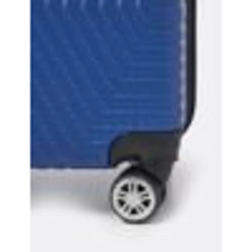 Чемодан Ricco Grande М синий (T1ABS600blue-M): Материал Пластик