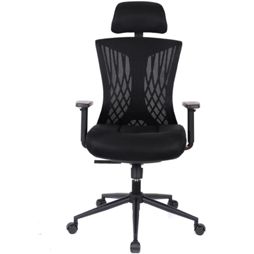 Кресло АКЛАС Тауер BL R-SR SP-7800BK Чёрный (Mesh 03 black) (00142834): Тип для персонала