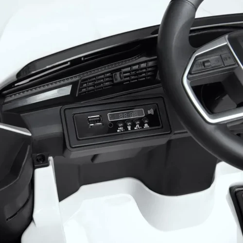 Дитячий електромобіль Bambi Racer Audi білий (M 4806EBLR-1): Матеріал коліс EVA