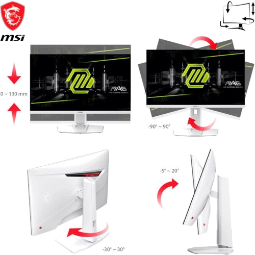 Монитор MSI MAG 274URFW (9S6-3CC29H-278): Диагональ 27"