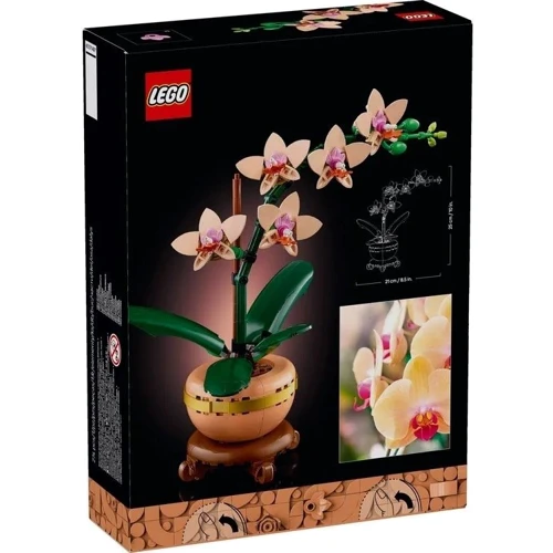 Конструктор LEGO Botanicals Мини орхидея 274 детали (10343): Серия Botanicals
