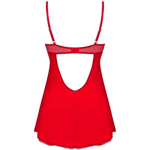 Пеньюар Obsessive Ingridia chemise & thong M/L