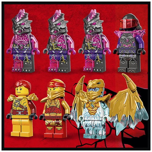Конструктор LEGO NINJAGO Багги Кая Золотой дракон (71773): Рекомендуемый возраст 8+