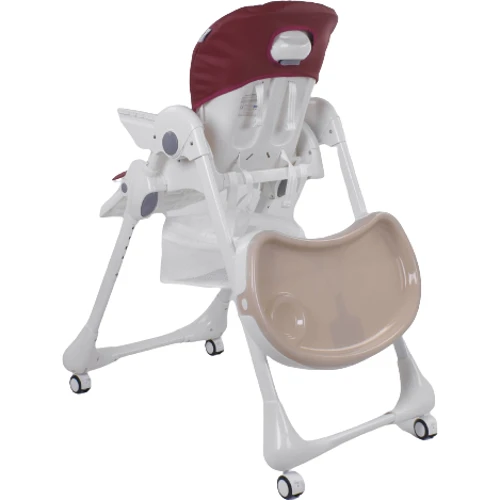 Стульчик для кормления Toti W-22019 бордовый фото 7