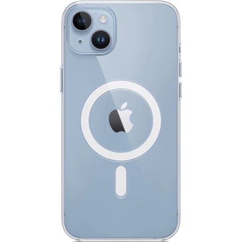 Чехол для iPhone Apple iPhone 14 Plus Clear Case with MagSafe (MPU43ZE/A): Материалы Пластик