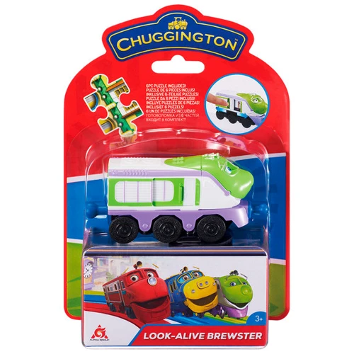 Паровозик Коко Chuggington з механічною функцією та пазлом (EU890303)