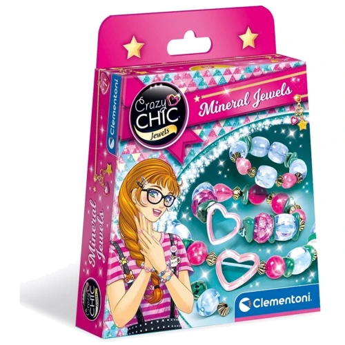 Набір для творчості Clementoni Mineral Jewels серія Crazy Chic (8005125185801): Виробник Clementoni