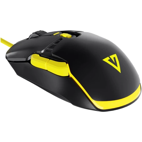 Мышь Modecom Jager Volcano RGB Hot-Swap Custom USB Black (M-MC-JAGER-100): Тип сенсора оптический