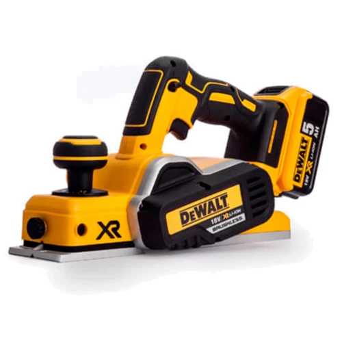 Рубанок аккумуляторный DeWalt DCP580P2: Ширина обработки, мм 82