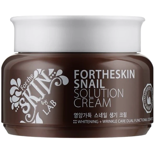 Fortheskin Snail solution cream Крем для лица с муцином улитки 100 ml: Пол Для женщин
