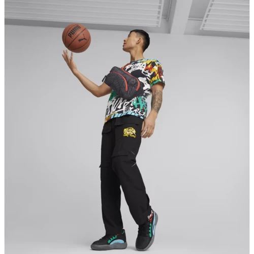 Сумка на пояс Puma Basketball Waist Bag 1.5L чорна Уні 23х13х6 см (079206-04): Об'єм 1.5 л