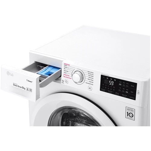 Пральна машина LG F4J5VY3W: Сушка немає