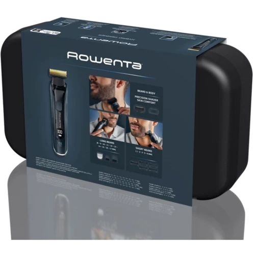 Rowenta Forever Sharp Ultimate TN6204E0: Зона применения Для усов, Для тела, Для головы, Для бороды