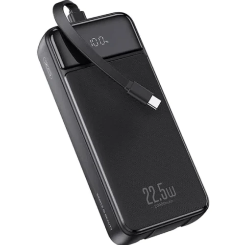 Внешний аккумулятор XO Power Bank 30000mAh PR276 2 in 1 22.5W Black