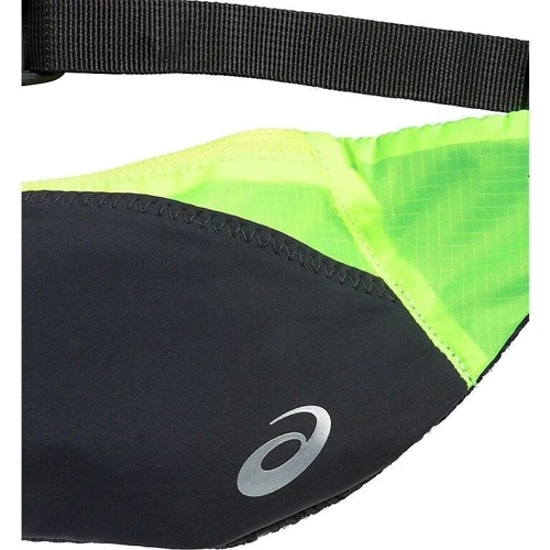 Поясна сумка Asics Waist Pouch M чорна (4550215106906): Застібка Блискавка