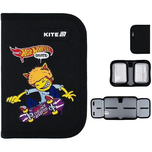 Набор Kite рюкзак + пенал + сумка для обуви 531 Hot Wheels (SET_HW25-531M) фото 3