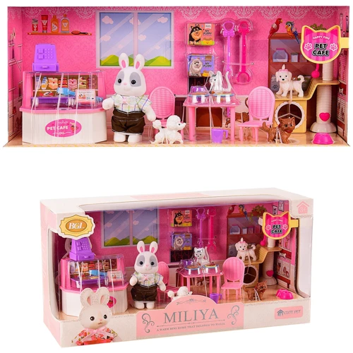 Іграшковий набір BGL з флоксовими тваринами Miliya Кухня (55002-1)