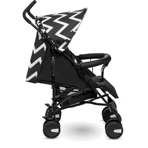 Прогулочная коляска Lionelo Elia Oslo black/white: Количество блоков 1