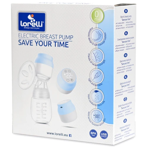 Молокоотсос электрический Lorelli Save Your Time Blue: Принцип работы электрический