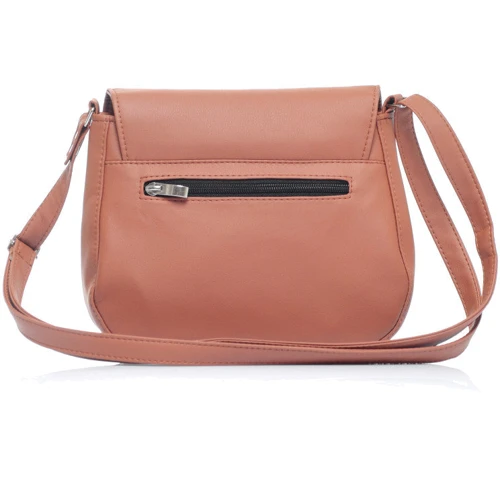 Женская сумка почтальонка Sambag Rose коричневая (94000027): Страна производитель Украина