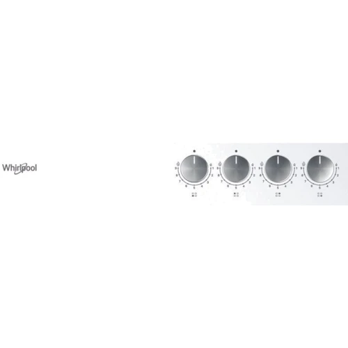 Варильна поверхня газова Whirlpool GOFL 629 / WH: Кількість конфорок 4