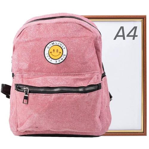 Женский рюкзак Valiria Fashion розовый (4DETBI9009-13): Тип ручки Плечевой ремень, Короткая ручка
