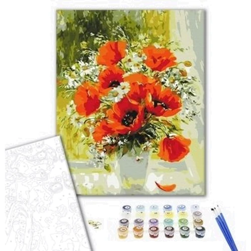 Картина по номерам Brushme Полевой букет маслом 40x50 см (BS51975): Производитель Brushme