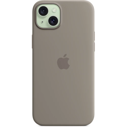 Чехол для iPhone Apple iPhone 15 Plus Silicone Case with MagSafe - Clay (MXQU3ZM/A): Тип чехла накладка на заднюю часть