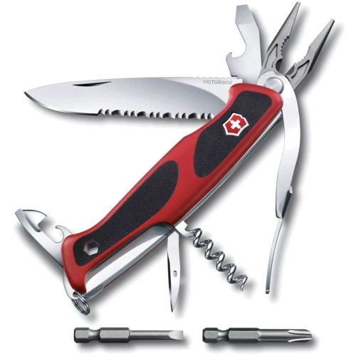 Мультитул Victorinox RangerGrip 174 Handyman 130мм/17предметов/красный-черный (0.9728.WC)