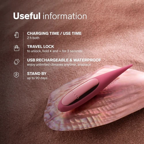 Клиторальный вибратор Lelo DOT Travel Purple