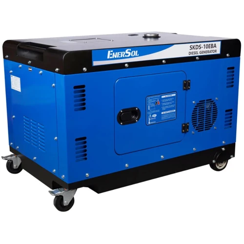 Дизельный генератор EnerSol SKDS-10EBA 9кВт: Количество фаз 1