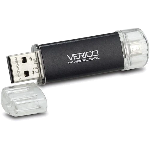 USB-флешка Verico 64GB Hybrid Classic (1UDOV-MIBK63-NN): Стандарт USB USB 2.0