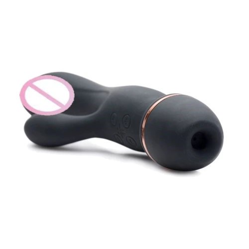 Вибратор-кролик Inmi Shegasm Supreme 3 in 1 Silicone Suction Rabbit Vibe с вакуумной стимуляцией
