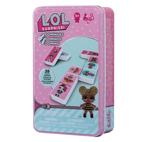 Настольная игра: домино L.O.L. Surprise (жестяная коробка)