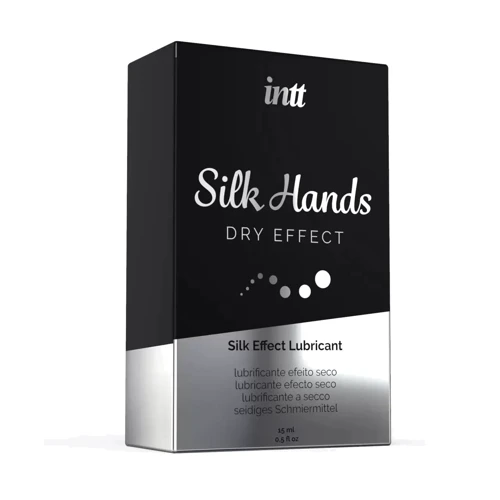 Густой лубрикант на силиконовой основе Intt Silk Hands с матовым эффектом (15 мл)