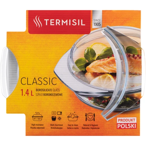Форма для запекания Termisil 1.4 л (PNSO140A): Диапазон температур, °C -50 до +500