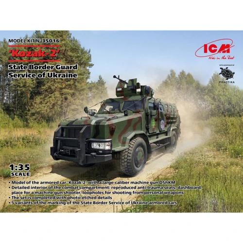 Бронетранспортер ICM "Козак-2" Державна прикордонна служба України (ICM35016)
